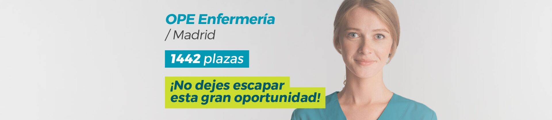 Curso OPE Enfermería Comunidad de Madrid